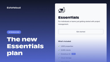 Introducing the new Essentials plan